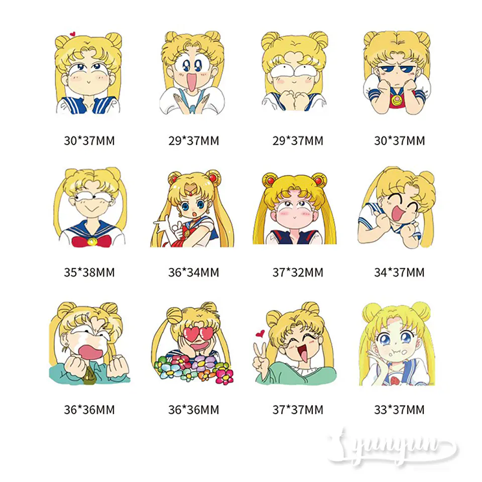 Stickers Sailor Moon I - 40 pzas 5