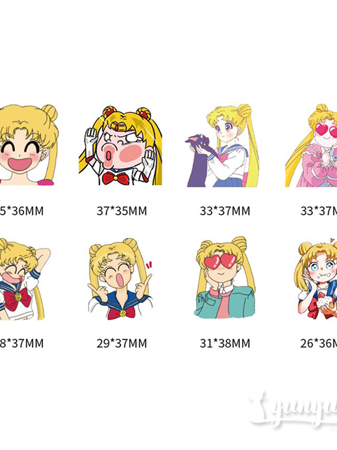 Stickers Sailor Moon I - 40 pzas 6