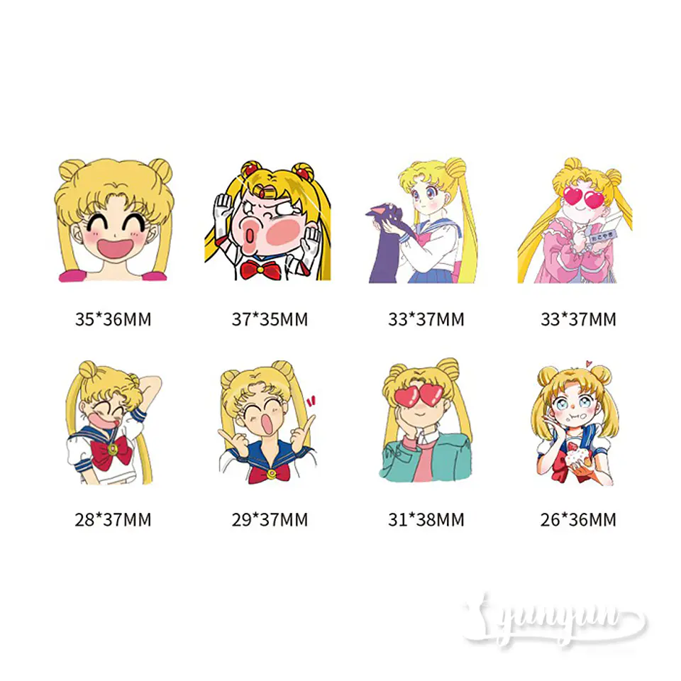 Stickers Sailor Moon I - 40 pzas 6