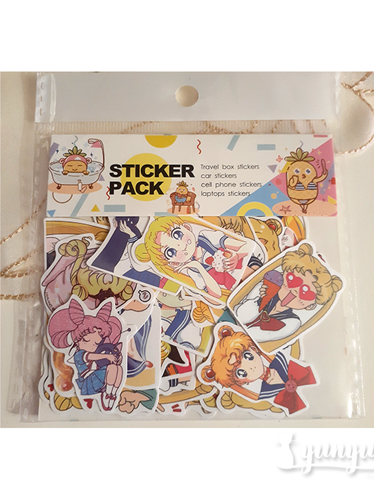 Stickers Sailor Moon I - 40 pzas 7
