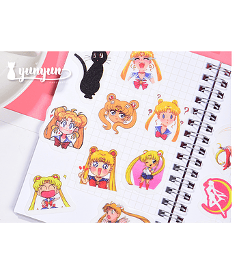 Stickers Sailor Moon II - 40 pzas