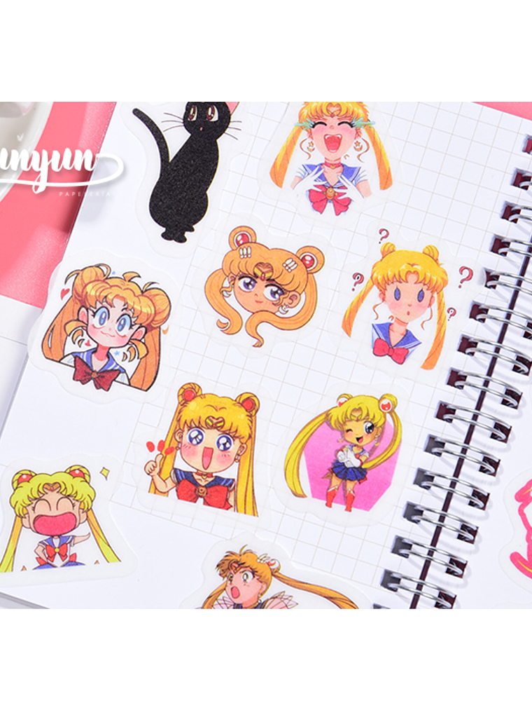 Stickers Sailor Moon II - 40 pzas 1