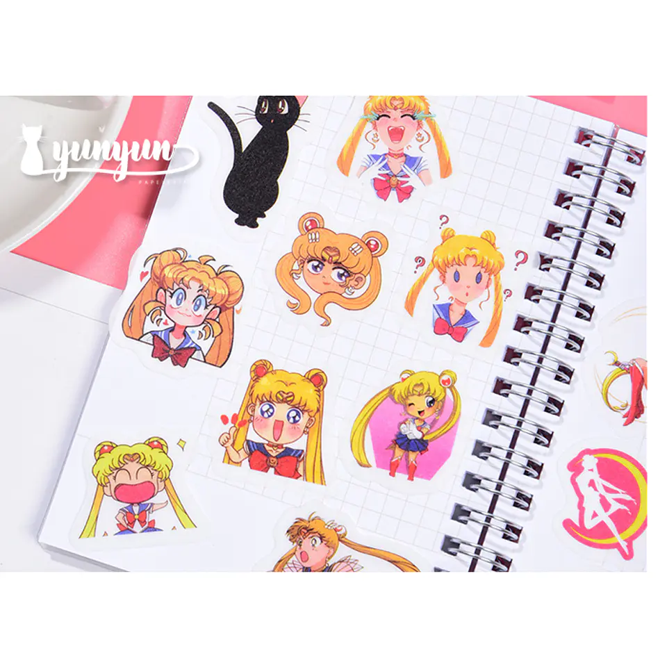 Stickers Sailor Moon II - 40 pzas 1