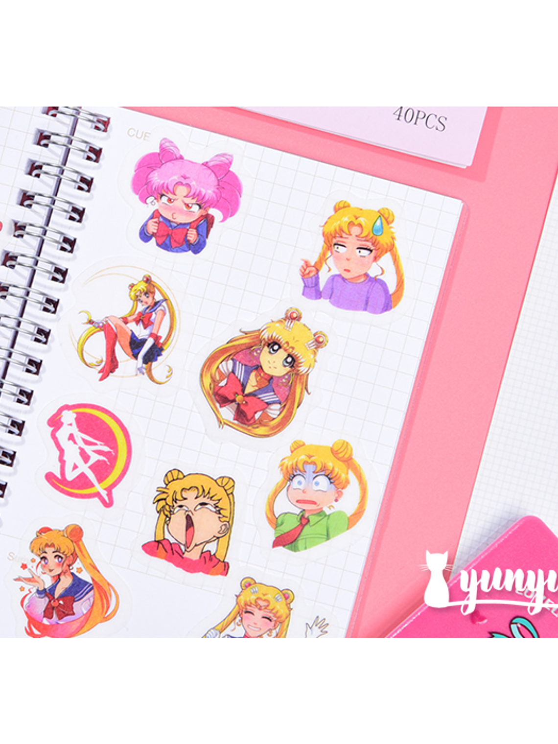 Stickers Sailor Moon II - 40 pzas 3