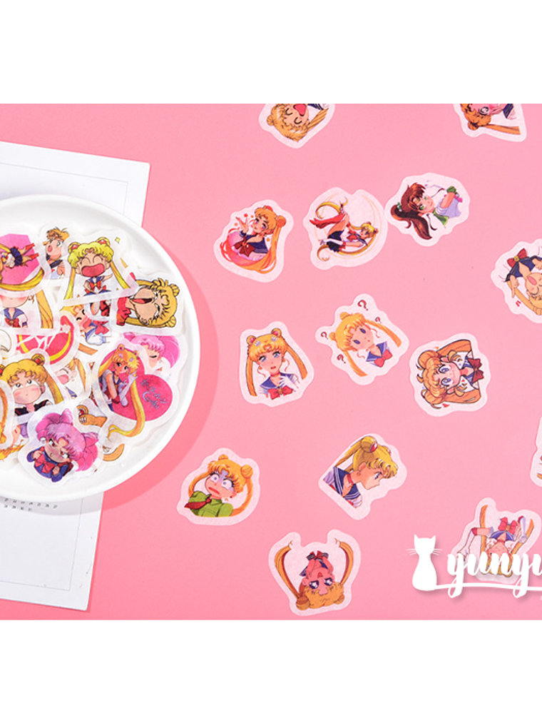 Stickers Sailor Moon II - 40 pzas 4