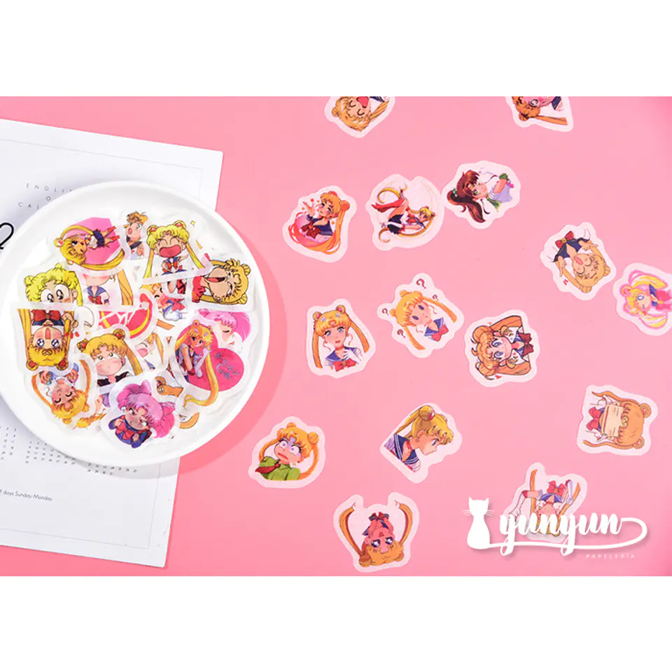 Stickers Sailor Moon II - 40 pzas 4