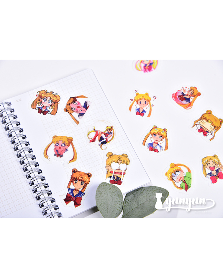 Stickers Sailor Moon II - 40 pzas