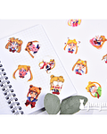 Stickers Sailor Moon II - 40 pzas