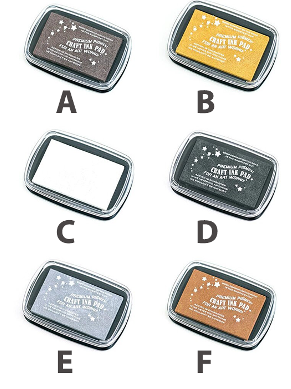 Almohadilla Tinta - Craft Ink Pad Premium 6