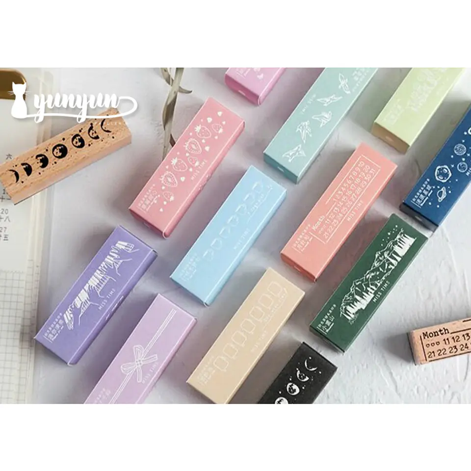 Timbre Misceláneo Rectangular - 8 cm 2