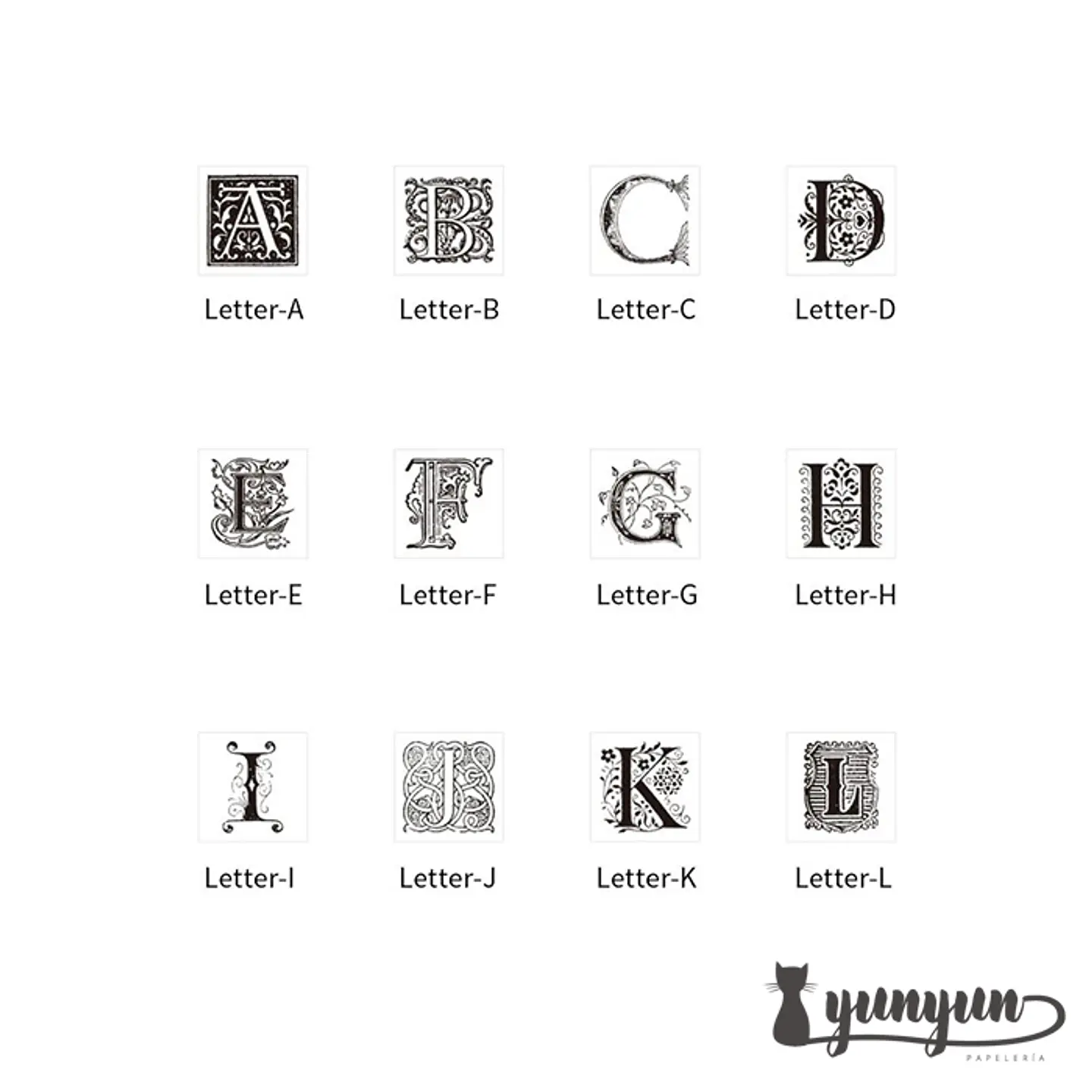 Timbres - LETRAS 6