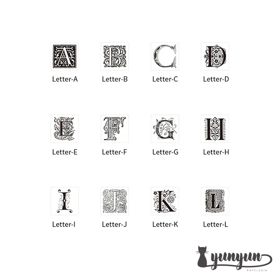 Timbres - LETRAS 6