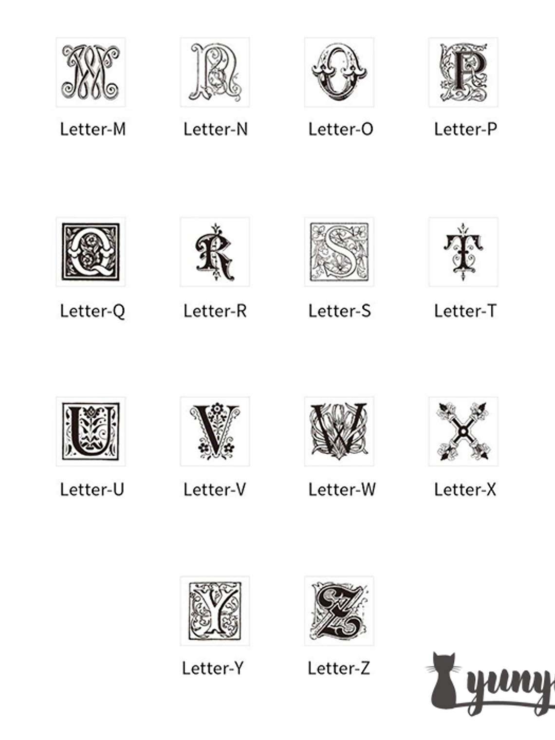 Timbres - LETRAS 7
