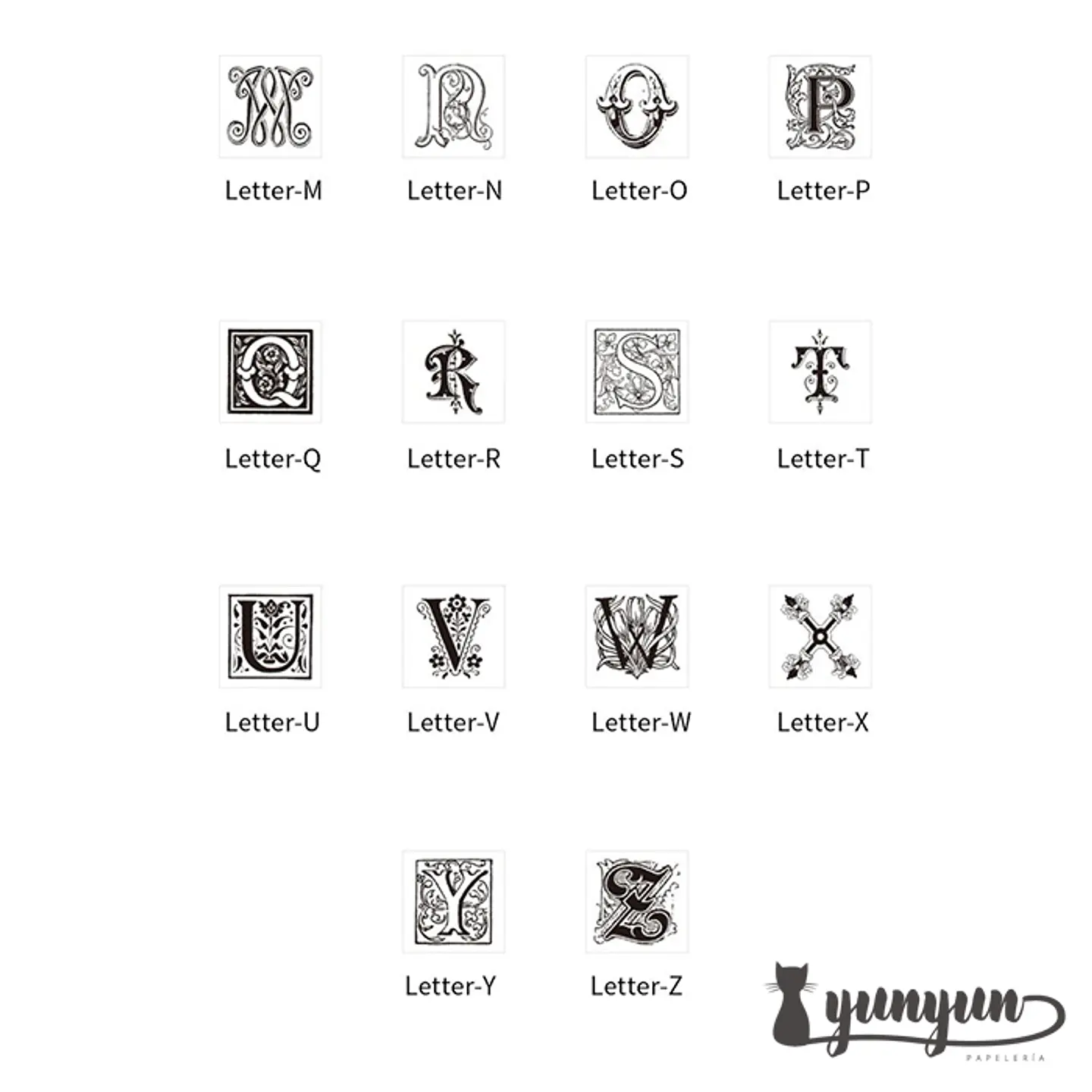 Timbres - LETRAS 7