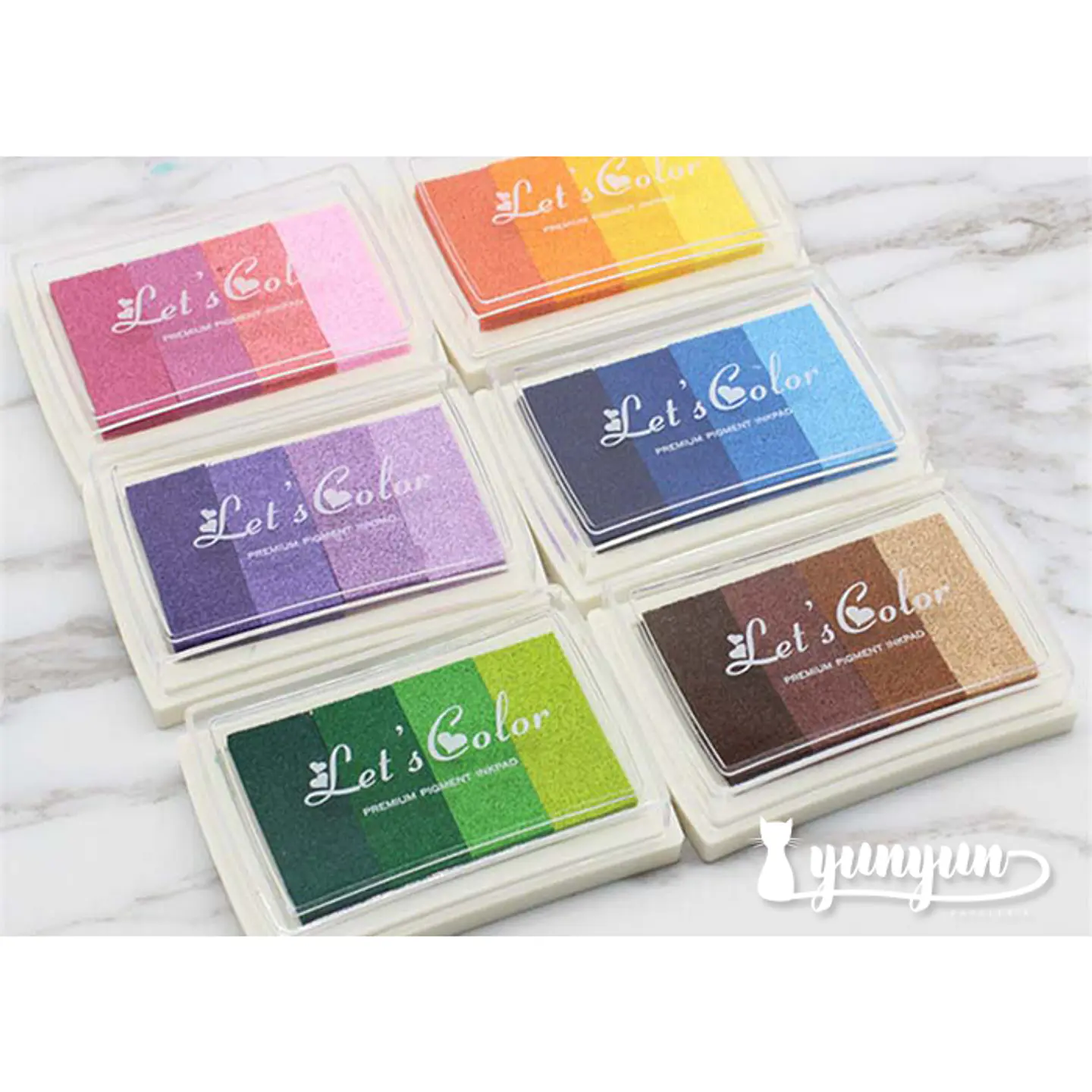 Almohadilla de Tinta Let's Color - Degradé I 1