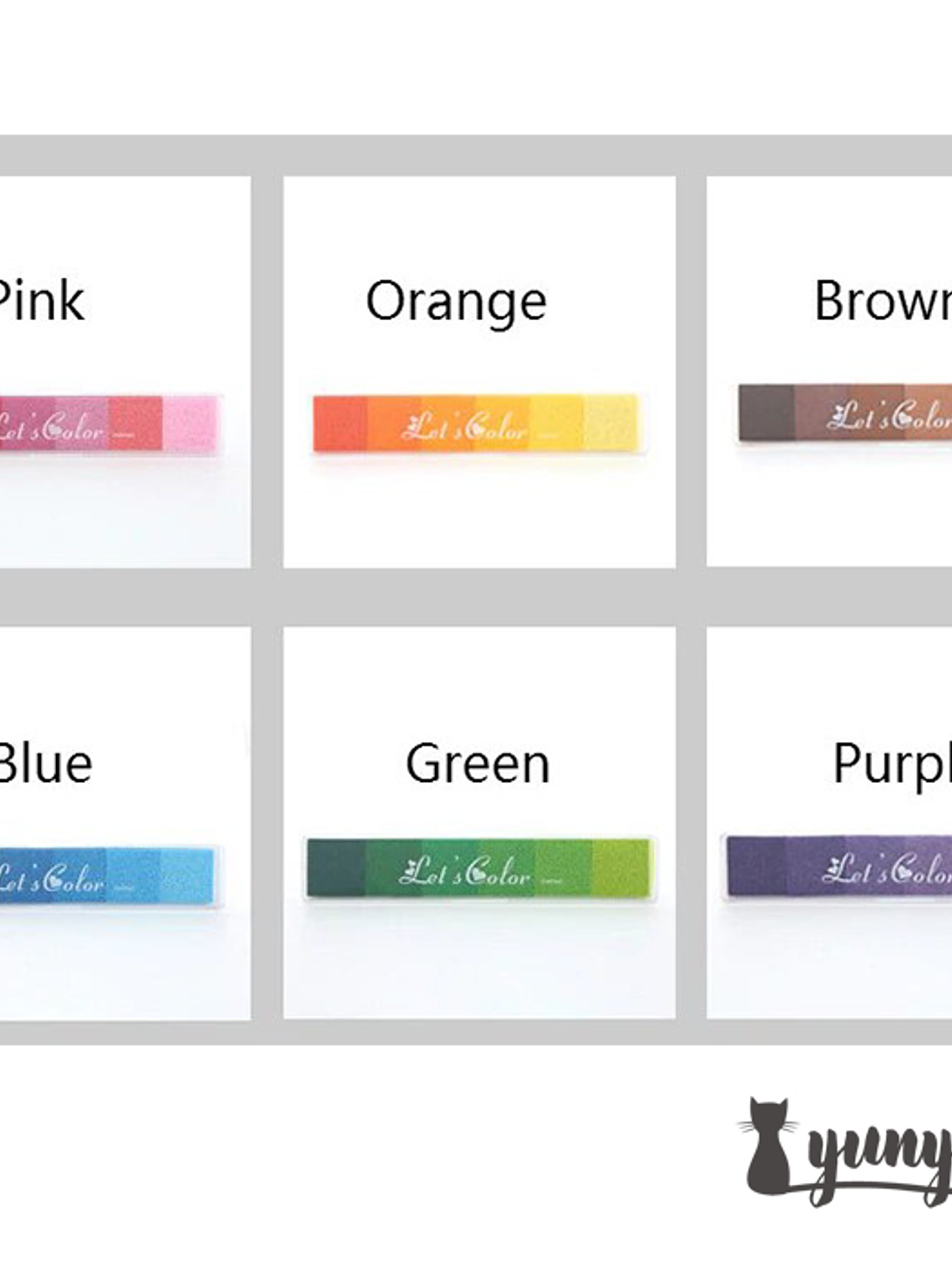 Almohadilla Let's Color - Degradé II 4