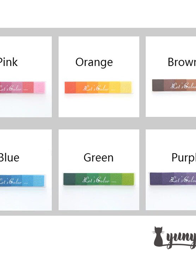 Almohadilla Let's Color - Degradé II 4