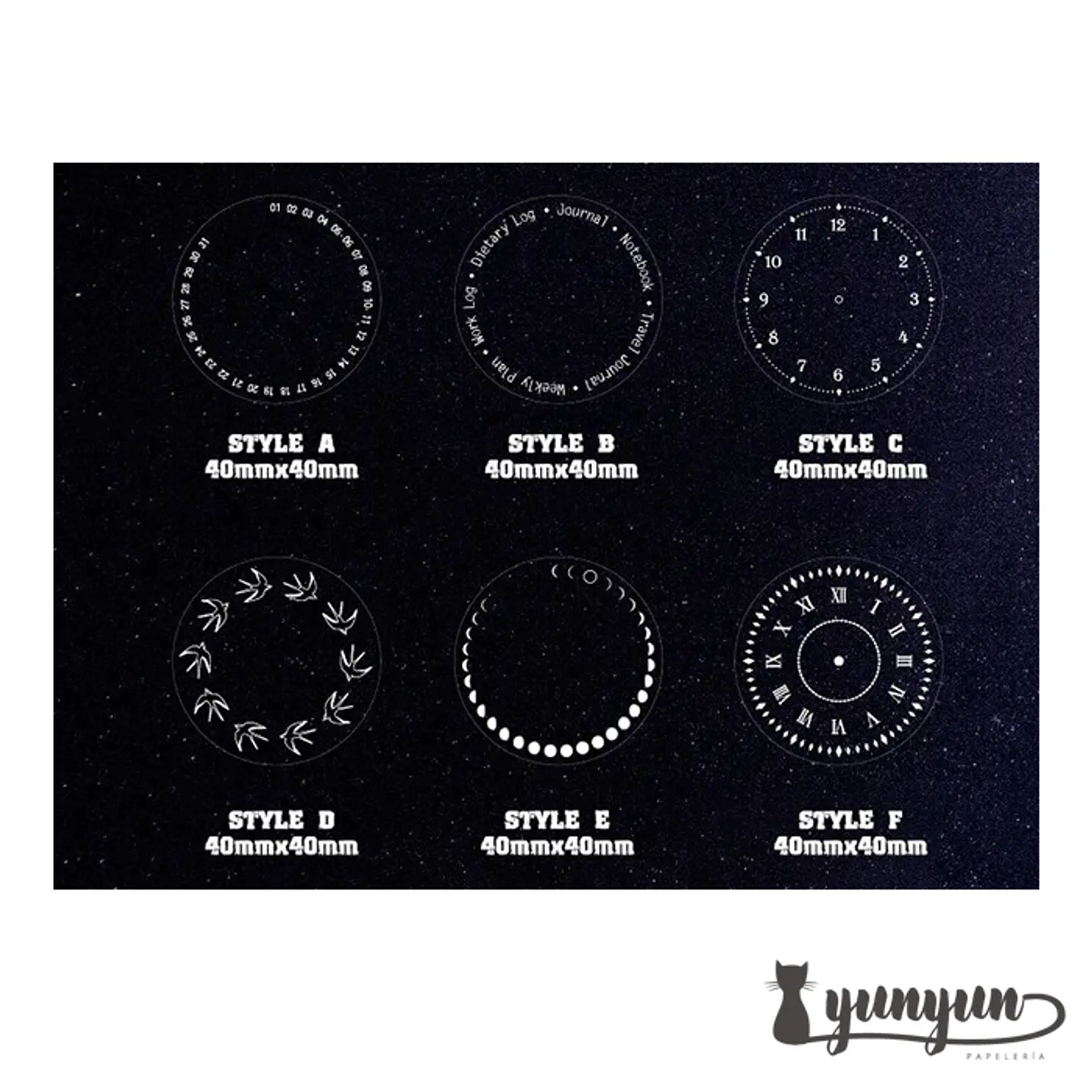 Timbres Circulares  5