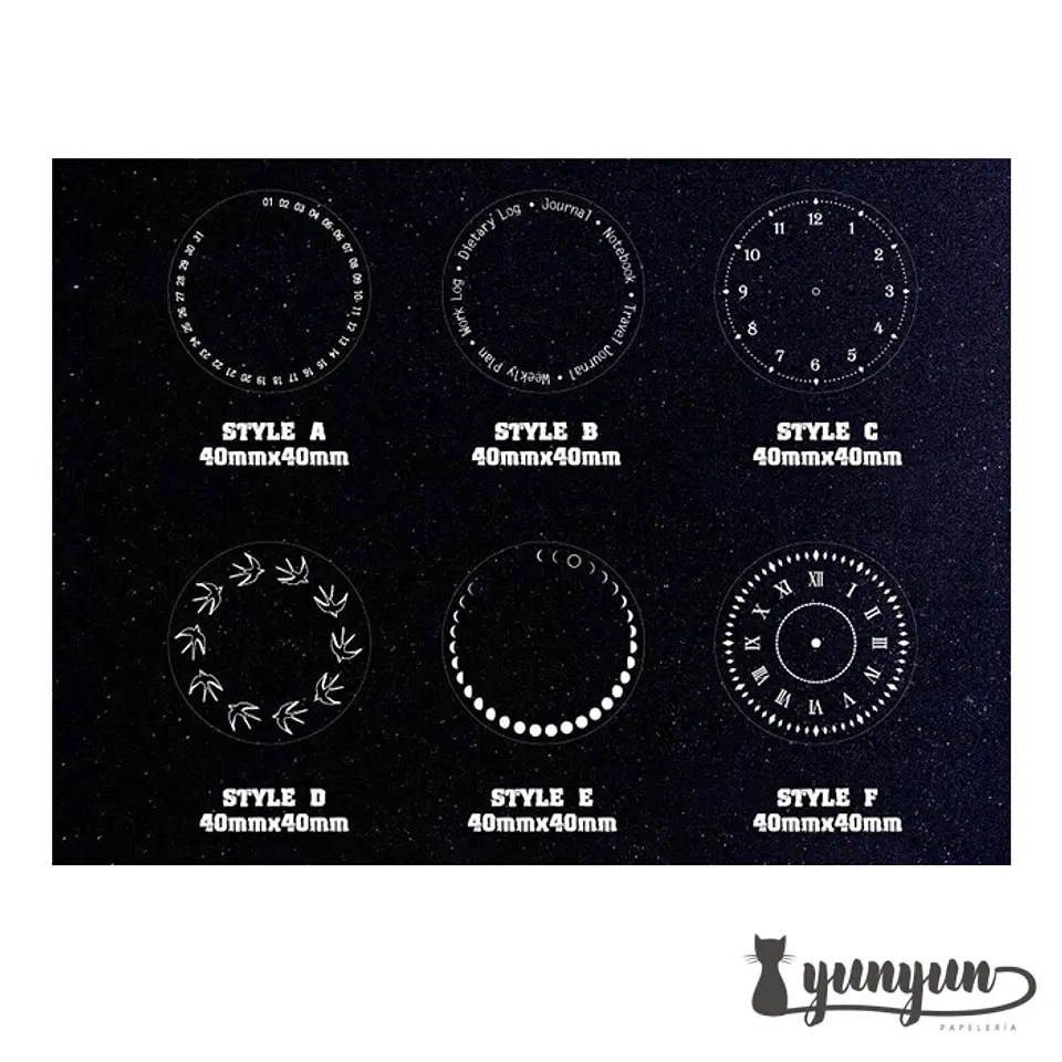 Timbres Circulares  5
