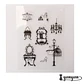 Sellos Vintage Lady - 8 pzas - Miniatura 1