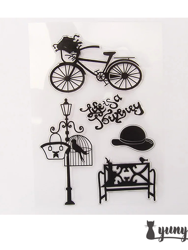 Sellos Vintage Life II - 5 pzas 1