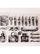 Sellos Silicona Escritura Vintage - 19 pzas - Miniatura 1