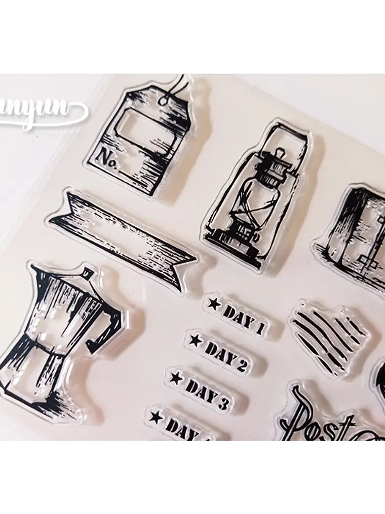 Sellos Silicona Viajero - 16 pzas 4