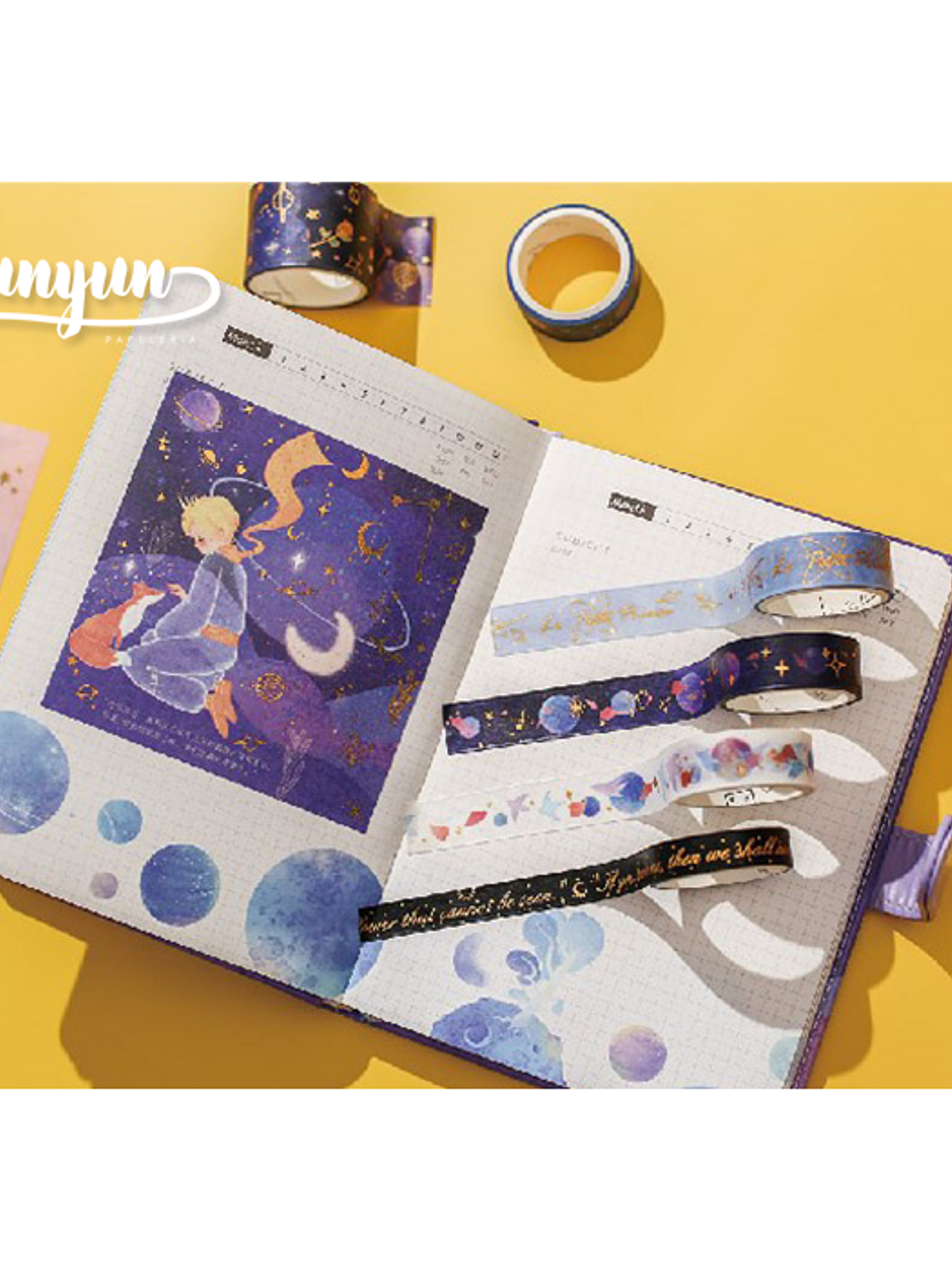 Box Washi Tapes El Principito - 20 pzas 2