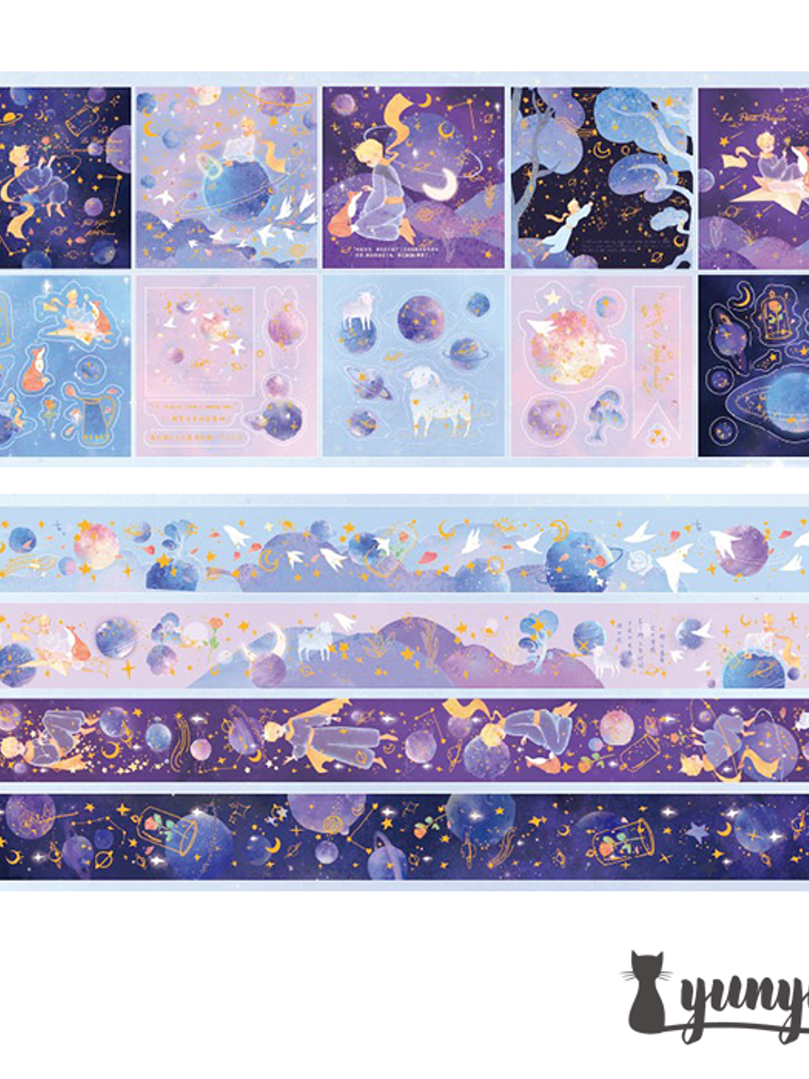 Box Washi Tapes El Principito - 20 pzas 6