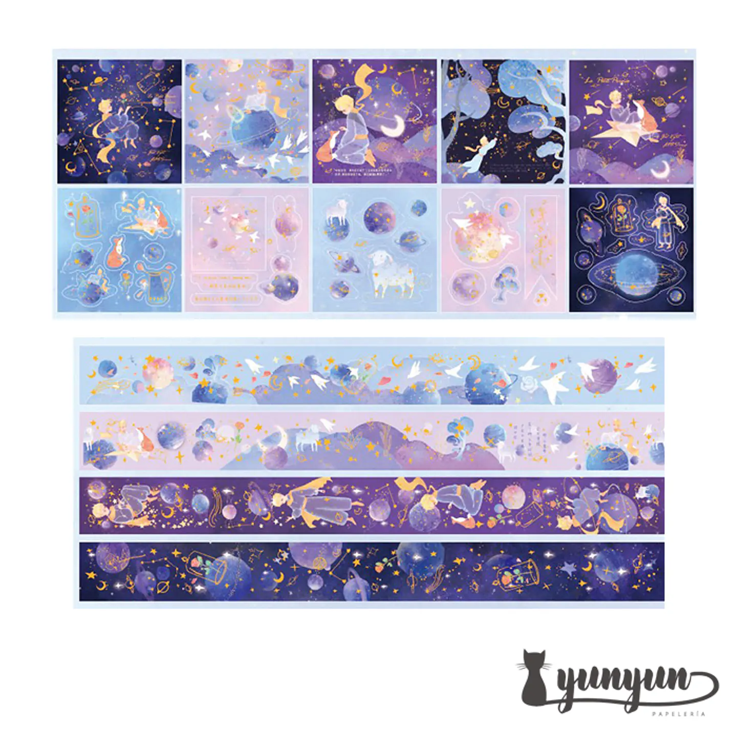Box Washi Tapes El Principito - 20 pzas 6