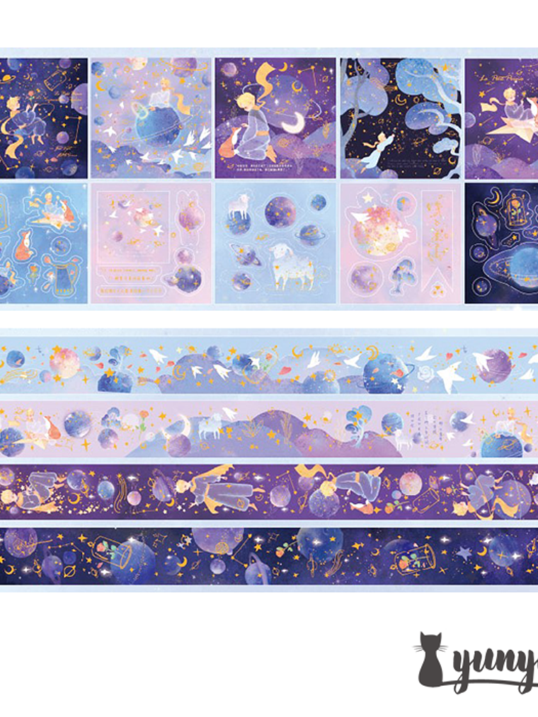 Box Washi Tapes El Principito - 20 pzas 6