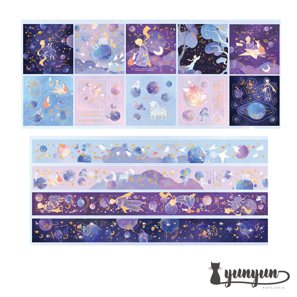 Box Washi Tapes El Principito - 20 pzas 6