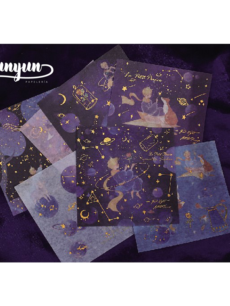 Box Washi Tapes El Principito - 20 pzas 8