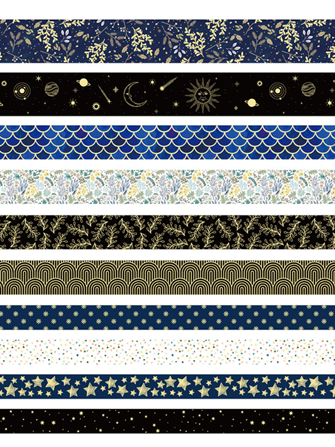 Pack 10 Cintas Foil - NATURE 2