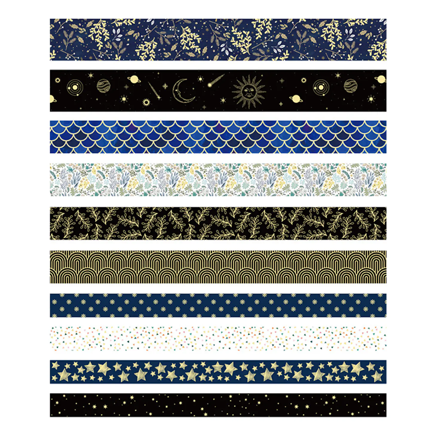 Pack 10 Cintas Foil - NATURE 2