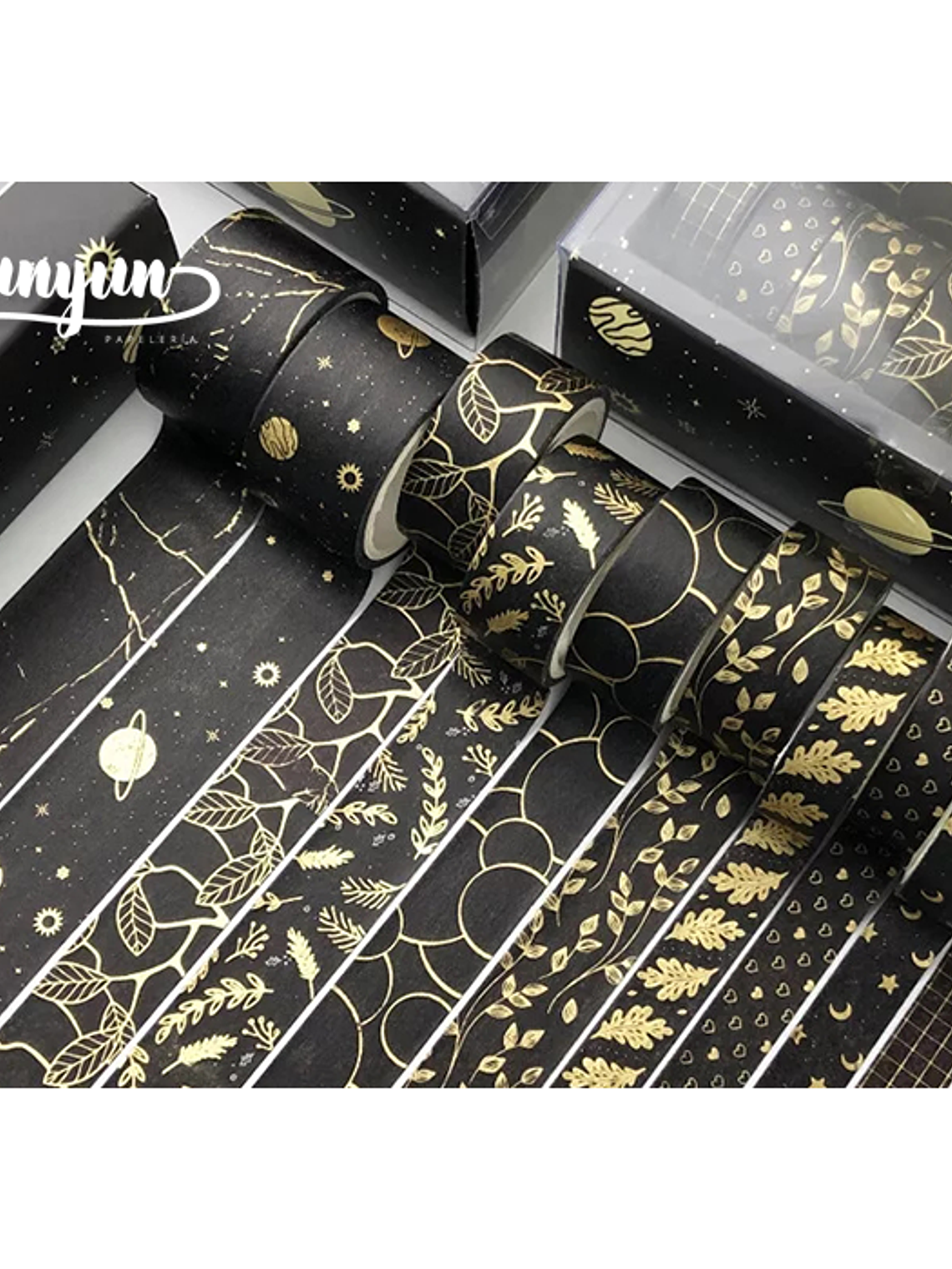 Pack 10 Cintas Foil - BLACK 1