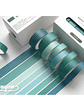 Set Washi Tapes Basic Pattern - 8 pzas - Miniatura 2