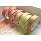 Set Washi Tapes Basic Pattern - 8 pzas - Miniatura 3