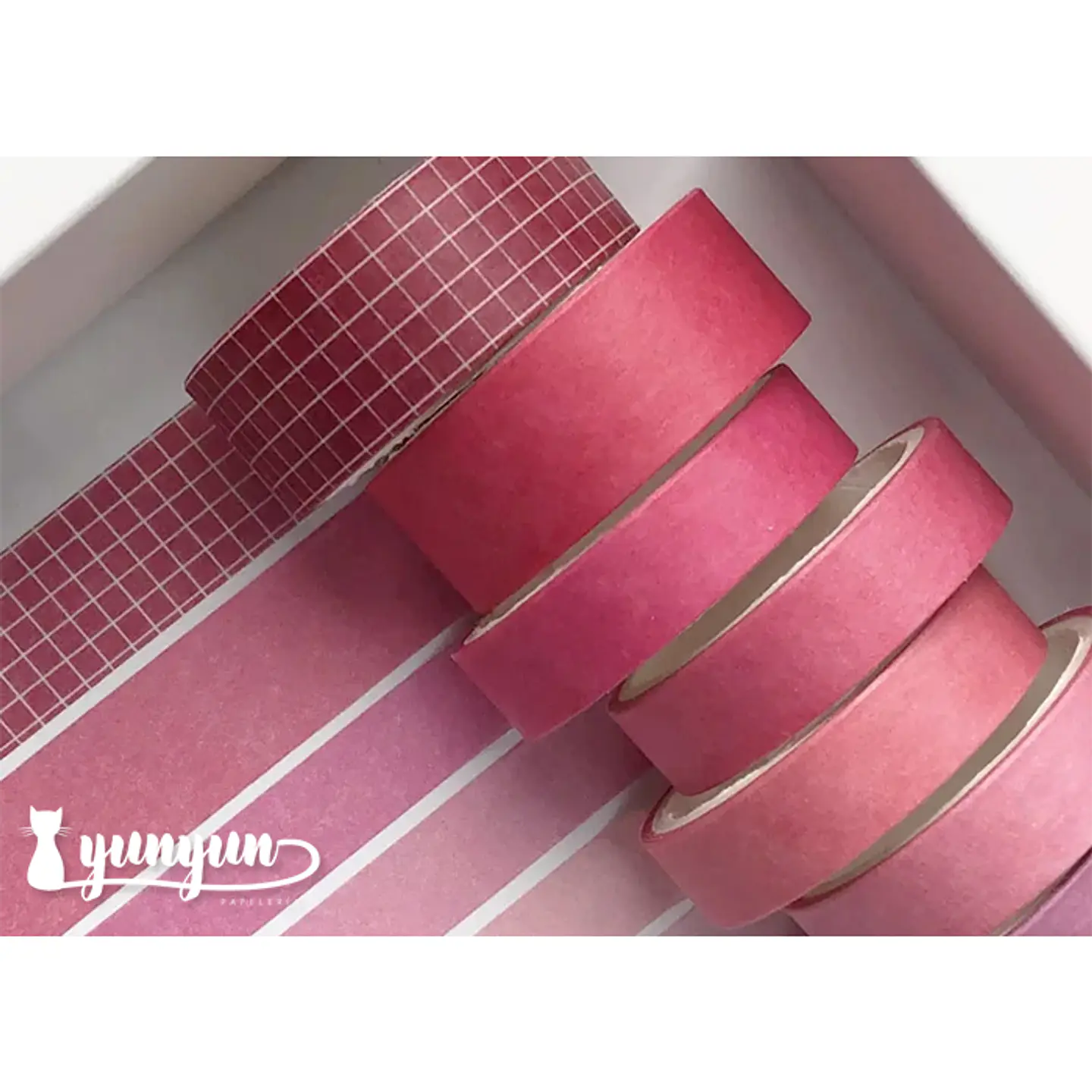 Set Washi Tapes Basic Pattern - 8 pzas 4