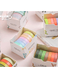 Washi tape Macaron II - 7 pzas - Miniatura 1