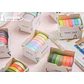 Washi tape Macaron II - 7 pzas - Miniatura 1