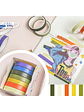Washi tape Macaron II - 7 pzas - Miniatura 2