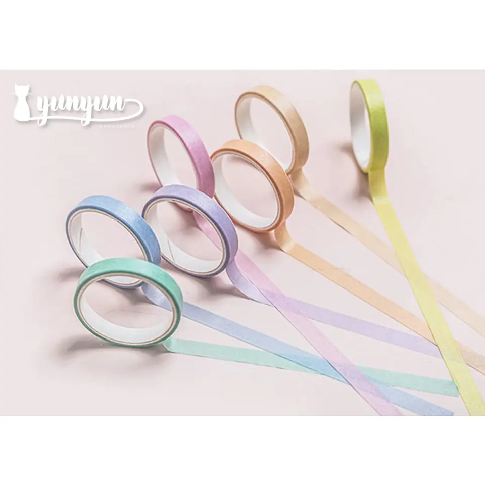 Washi tape Macaron II - 7 pzas 5