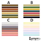 Washi tape Macaron II - 7 pzas - Miniatura 8