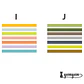 Washi tape Macaron II - 7 pzas - Miniatura 10