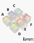 Washi Tapes Macaron I - 5 pzas