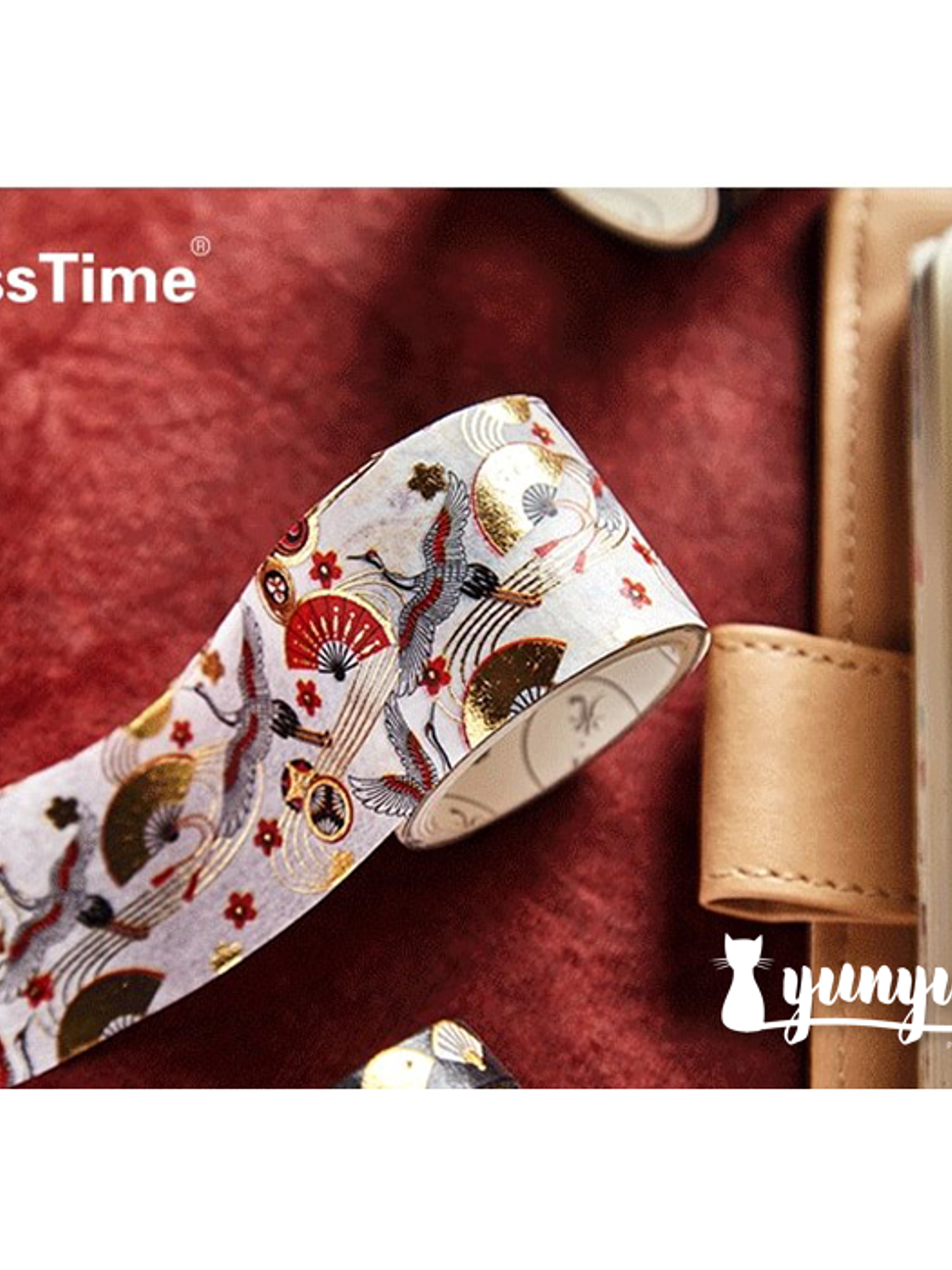 Box Washi Tapes Oriental Foil - 5 pzas 4