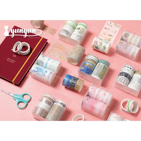 Pack Washi Tapes - 7 Cintas
