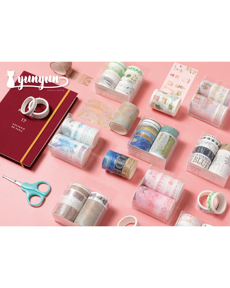 Pack Washi Tapes - 7 Cintas