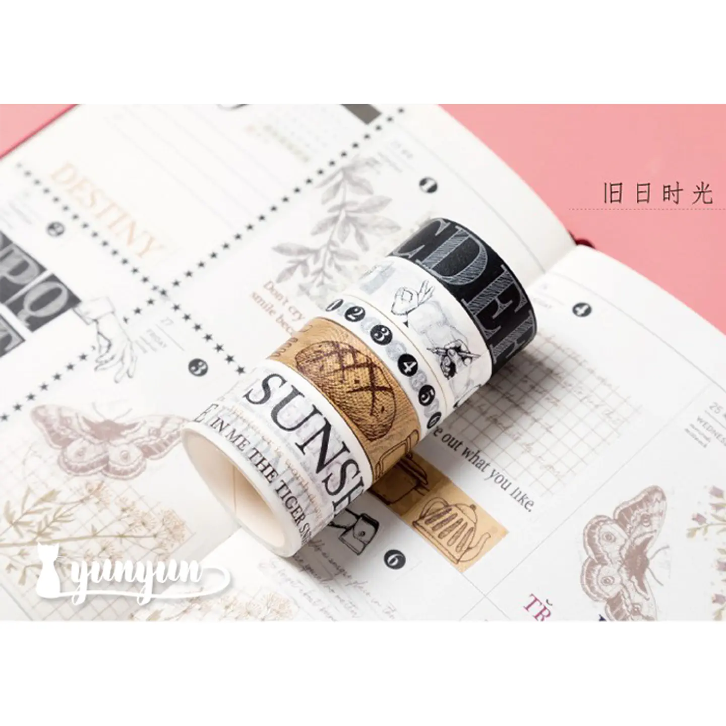 Pack Washi Tapes - 7 Cintas 3